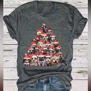 Christmas Dog T-shirt